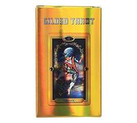 Carte Laser Tarocchi Facili Dorati,Gilded Easy Tarot Laser Cards,Tarot Deck,Firend GameGiochi di divinazione