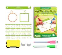 Carte logiche per cervello, set di giocattoli cognitivi, gioco di coordinazione manuale, strumento di interazione genitore-figlio da 20 pezzi, attività di apprendimento educativo, attrezzatura da gioc