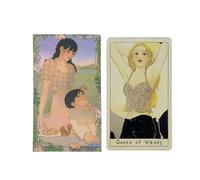 Carte Love Oracle, mazzo di tarocchi amorevoli, messaggi e simboli romantici, finitura robusta di qualità, gioco di relazioni per notti in famiglia, single, coppie che esplorano l'amore, 10,3 x 6 cm