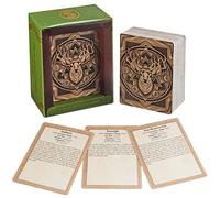 Carte Magie Compatibile DND 5e Deck di abilità di classe di riferimento rapido Carte di gioco di ruolo tascabili Accessori per giocatori di ruolo Accessorio per avventura fantasy TTRPG (Druid)