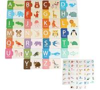 Carte Matching Game-5.71x3.15 Pollici Di Numero E Lettere Match Card Plaything Per L'apprendimento Precoce Interattivo Per Genitore-bambino, Giocattolo Educativo Per Bambini Per Bambini 1,5-6 Anni