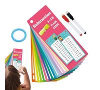 Carte matematiche, carte matematiche, 15 schede di apprendimento e swipe | Carte di apprendimento interattive di moltiplicazione e divisione, carte di addizione e sottrazione per matematica