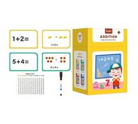 Carte Matematiche Per Bambini | Carte Educative Per Imparare Le Tabelline,Schede Di Calcolo Mentale Portatili Per Ragazzi Prescolari E Scuola Primaria