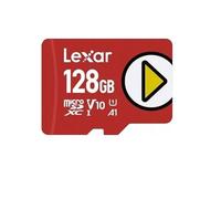 Lexar - Supporto Micro Sdxc Play 128gb Uhs-1-rosso Lexar