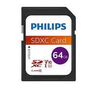 Carte mémoire SDXC Philips Class 10 64 Go