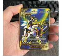 Carte metalliche Pokémon da 10.000 punti, Arceus, Charizard, Raichu, carte super speciali dorate, Mewtwo Vmax GX EX, in lingua inglese, collezione anime, come regalo y3,y42,y63,y41,y44,y43,y145,y144,y
