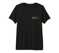 Carte Napoletane Assi Semi di Bastoni, Denari, Spade, Coppe Maglietta Premium