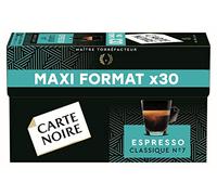 Carte Noire - Capsule di caffè espresso Classic N°7, compatibili con Nespresso, confezione da 30