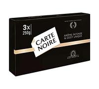 Carte Noire Classique, Caffè Tostato Macinato Puro Arabica, 3 Confezioni da 250 g