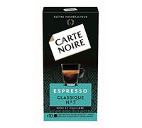 Carte Noire Nespresso Capsule Compatibili 7 Espresso Classic 10 Compresse Boites100