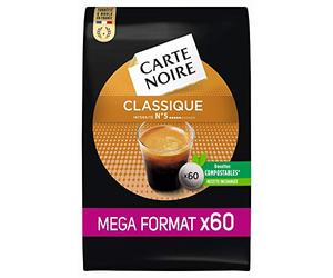 Carte Noire Vector N ° 300 5Extra Format Cialde Flessibili (Lotto 5 X 60)