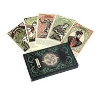 Carte Oracle del Destino | Mazzo Di Tarocchi Metaforici Con Carte Oracolo | Accessori Per Apprendimento Spiritualità Famiglia Amici Incontri