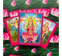 Carte Oracle Lakshmi Divinità Indù Mazzo Di 36 Carte E Guida Rockpool