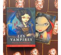 Carte Oracle Les Vampires Di Lucy Cavendish BLUE ANGEL Mazzo Da 44 Carte