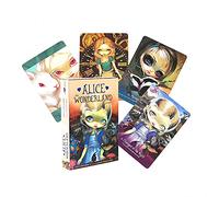 Carte Oracolo Alice nel Paese delle Meraviglie,Alice The Wonderland Oracle Cards,Tarot Deck,Firend GameGiochi di divinazione