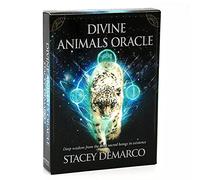 Carte Oracolo Animali Divini,Divine Animals Oracle Cards,Tarot Deck,Firend GameGiochi di divinazione