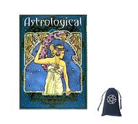 Carte Oracolo Astrologico,Astrological Oracle Cards,with Bag,Firend Game,Giochi di divinazione