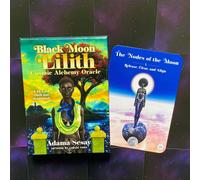 Carte Oracolo Black Moon Lilith COSMIC Alchemy Oracle Cards Deck Di Adama Sesay