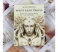 Carte Oracolo Luce Bianca,White Light Oracle Cards,Tarot Card,Deck Game