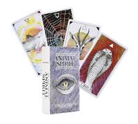 Carte Oracolo Spirito Animale,Animal Spirit Oracle Cards,Tarot Card,Party Game,Giochi di divinazione