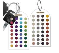 Carte Palette di Colori per l'Analisi Stagionale 2 Pezzi Dima Bifacciale