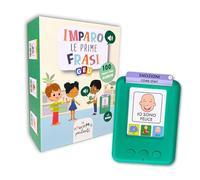 Carte Parlanti Montessori | Giochi Montessori 3 Anni | Flash Card Montessori | Giochi per Sviluppare il Linguaggio - Imparo Le Prime Frasi - Editorial GEU (Italiano)
