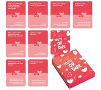 Carte per coppie, 50 idee romantiche e giocose per appuntamenti | Gioco di carte di relazione per coppie, per regali di festa, innamorati, appuntamenti, San Valentino, appuntamenti notturni