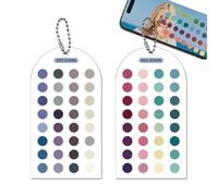 Carte Per L'Analisi Del Colore 2 Pezzi Guida a Doppia Faccia