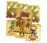 Carte per Stumble Guys, 55 pezzi Anime per Stumble Guys Trading Cards Set, Set di Carte Collezionabili,Regalo di compleanno per fan appassionati di anime