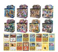 Carte Pokemon Anime Stellar Crown &VIOLET 151 Obsidian Flames Ultra Prism, Carte da battaglia in inglese per regalo Oscurità in fiamme,Tempesta d'argento,Origine perduta,Evoluzioni,Fai squadraCarta te