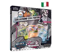 CARTE POKEMON COLLEZIONE CON POSTER - FUOCO BIANCO E LUCE NERA - ITA