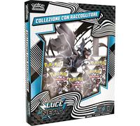 CARTE POKEMON LUCE NERA Collezione 5 PACCHETTI Con ALBUM Raccoglitore ITALIANO