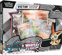 CARTE POKEMON LUCE NERA E FUOCO BIANCO COLLEZIONE VICTINI SCARLATO E VIOLETTO