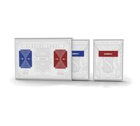 Carte poker PVC resistenti, impermeabili, jumbo, 2 mazzi Slowplay