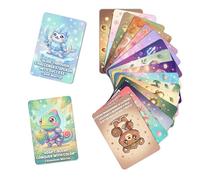 Carte Positive Delle Affermazioni Per Donne,Mazzo Da 18 Pezzi Con Citazioni Di Incoraggiamento - Carte Positive A Motivo Animale - per Colleghi, Mamma, Papà, Famiglia, Sorella, Figlia e Amici