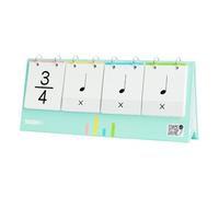 Carte Ritmi Musicali - Musick Note Training Piano | SCHEDA RITHMI DI INSEGNAZIONE | Scheda Di Apprendimento Della Notazione Musicale | Facile Da Usare Musics Rhythmm Apprending Strumenti Per Ragazzi P