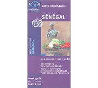 Carte routière : Sénégal