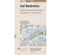 Carte routière : Val Bedretto: 1251