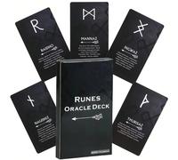 Carte rune edizione limitata, gioco di carte mistiche per intuizione e guida Tagli UnicaCarta tessile