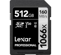 Lexar Professional 1066x 512 GB SDXC UHS-I Classe 10 (512GB Lexar Professional 1