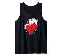 Carte Skat Cuore Ace Poker Carte da Gioco Canotta