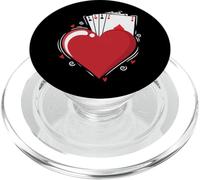 Carte Skat Cuore Ace Poker Carte da Gioco PopSockets PopGrip per MagSafe
