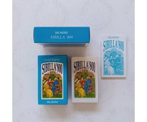 CARTE TAROCCO DAL NEGRO SIBILLA '800 (DN040013)