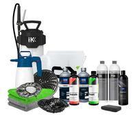 CARTEC KOCHCHEMIE Kit Lavaggio Self Service PROFESSIONALE CERCHI SHAMPOO CERA