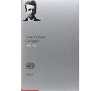 Carteggio 1918-1922