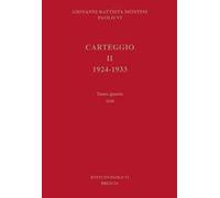 Carteggio. 1924-1933. Vol. 2/4: 1930