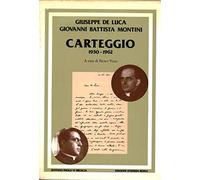 Carteggio (1930-1962) - De Luca Giuseppe, Paolo VI