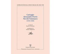 Carteggio Alessandro Poerio Niccolò Tommaseo (1834-1848) - 2025 -