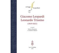 Carteggio Giacomo Leopardi - Leonardo Trissino (1819-1821) [Paperback] [Mar 07,