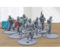 Cartel Street Gang - Miniature Moderne Per Wargaming Da Tavolo RPG - 28mm / 32mm